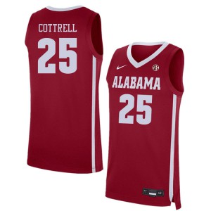 Men Adam Cottrell Crimson Alabama #25 Alumni Jersey