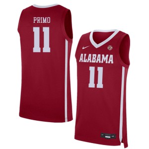 Men's Joshua Primo Crimson Bama #11 NCAA Jerseys