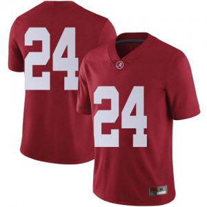 Mens Clark Griffin Crimson Bama #24 Limited Embroidery Jerseys