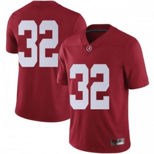 Men's Dylan Moses Crimson Bama #32 Limited NCAA Jersey