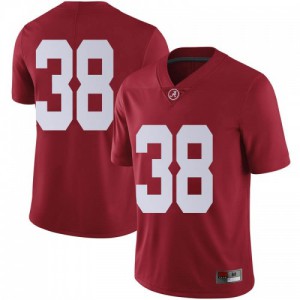 Men's Sean Kelly Crimson Bama #38 Limited Official Jersey