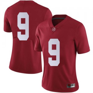 Womens Bryce Young Crimson Bama #9 Limited Stitched Jersey