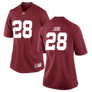 Womens Josh Jobe Crimson Bama #28 Game Official Jersey