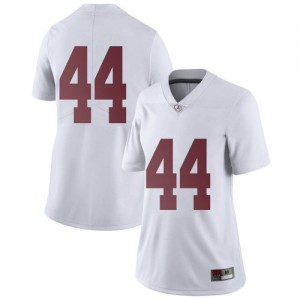 Womens Kevin Harris II White Alabama #44 Limited Stitched Jersey