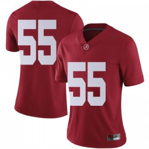 Women William Cooper Crimson Bama #55 Limited Official Jersey