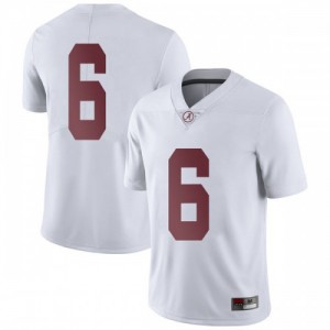 Youth Devonta Smith White Bama #6 Limited Official Jersey