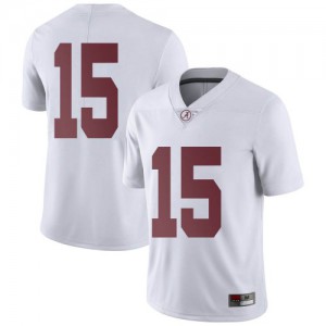 Youth Eddie Smith White Bama #15 Limited Official Jersey
