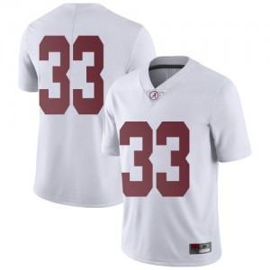 Youth Jackson Bratton White Alabama #33 Limited Official Jersey