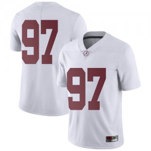 Youth LT Ikner White Bama #97 Limited Player Jersey