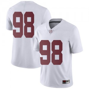 Youth Sam Johnson White Bama #98 Limited Official Jersey