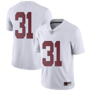 Youth Will Anderson Jr. White University of Alabama #31 Limited Embroidery Jersey